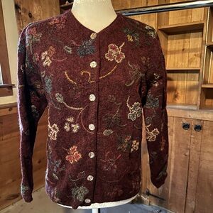 Talbots 100% wool sweater size petite small